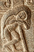 Mamallapuram - Tamil Nadu. Krishna Mandapam.